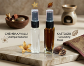 Chembakavalli & Kastoori – Premium Fragrance Oil Combo Pack (8ml x 2)