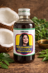 Omkara Neelibhringadi Coconut Oil – Intensive Ayurvedic Hair Growth & Scalp Therapy