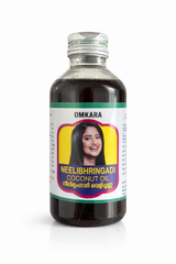 Omkara Neelibhringadi Coconut Oil – Intensive Ayurvedic Hair Growth & Scalp Therapy